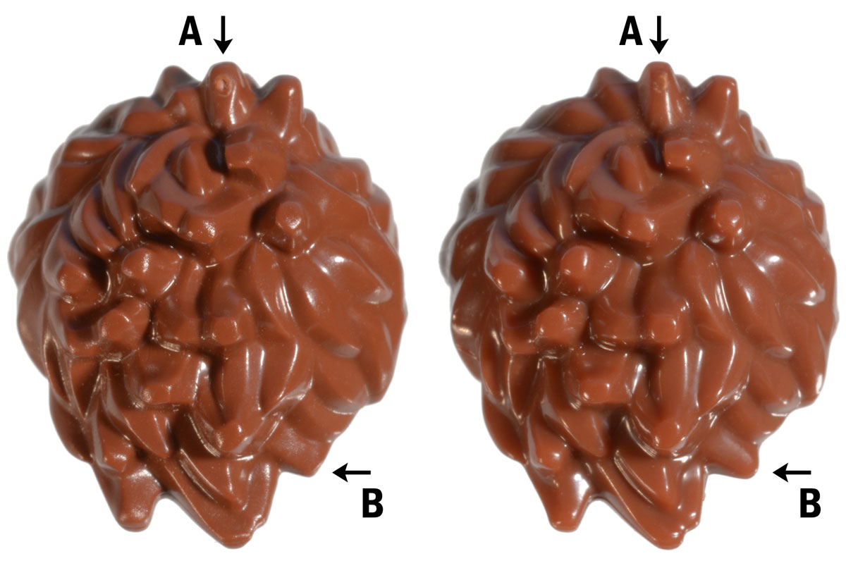 18228 v 98385 top view spiky hair comparison