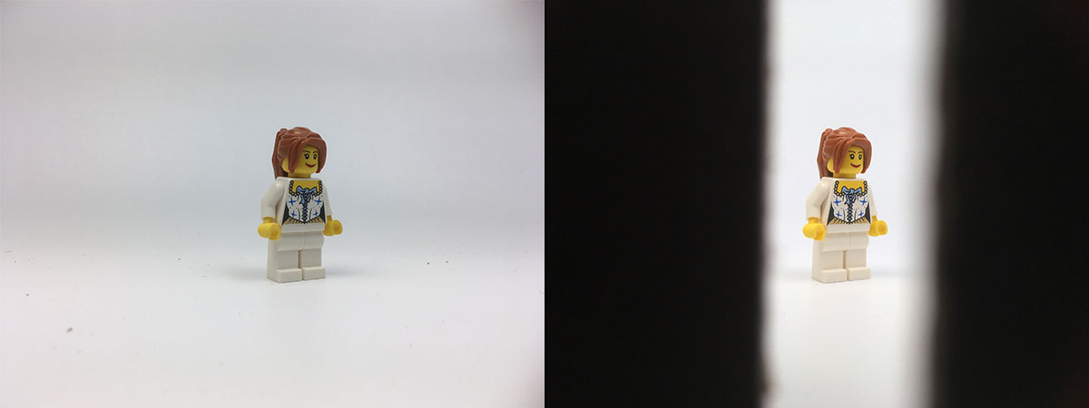 side-by-side comparison, full frame