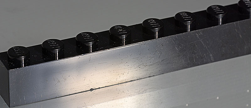 picture of brick after being polished